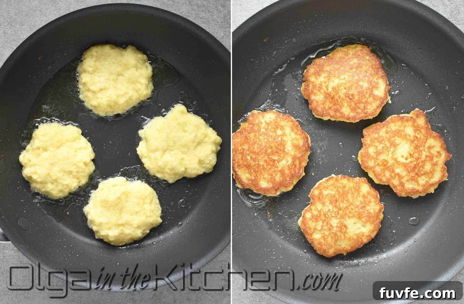 how to fry potato pancakes