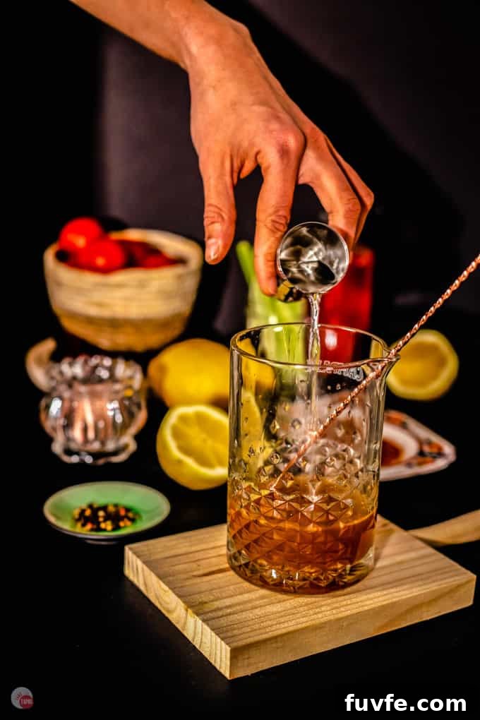 glass with spices