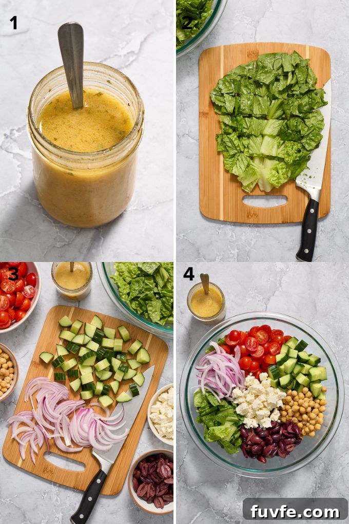 How to make this Mediterranean salad recipe.