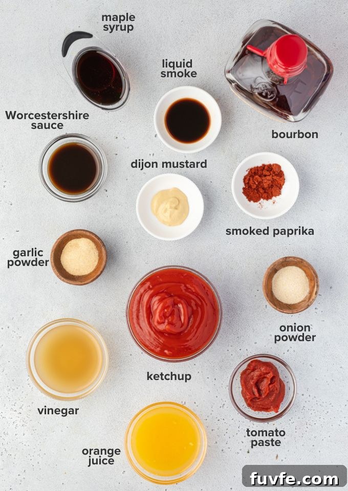 bourbon bbq sauce ingredients