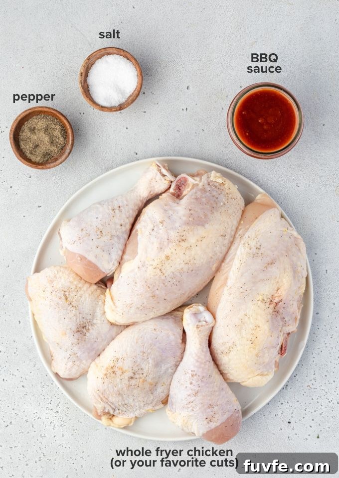 Juicy Smoky Grilled BBQ Chicken Recipe 4 Grilled bbq chicken recipe ingredients