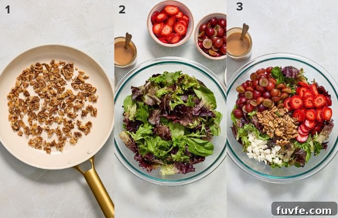 Strawberry Feta Spinach Salad with Balsamic Glaze 5 How to make strawberry summer salad.