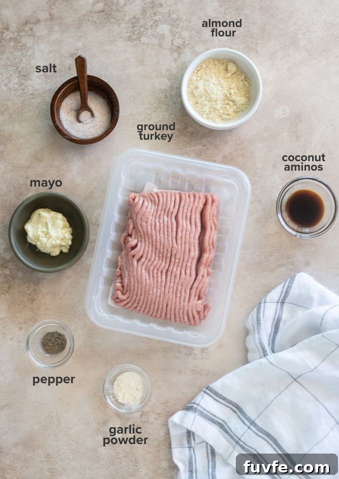 Grilled turkey burgers recipe ingredients