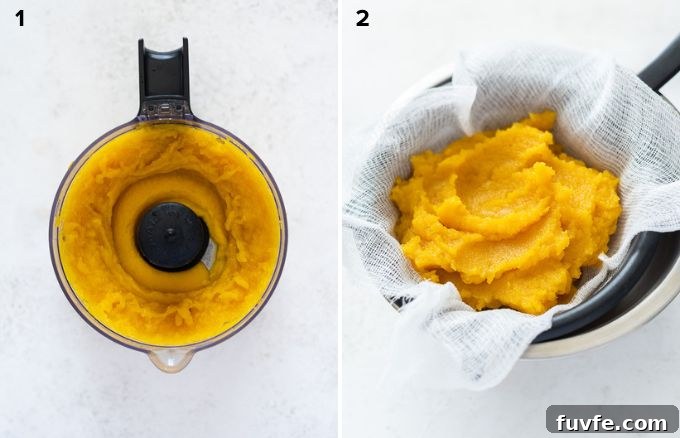How to make pumpkin puree