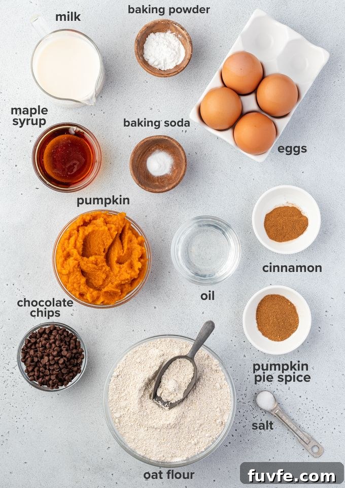 Pumpkin waffle recipe ingredients