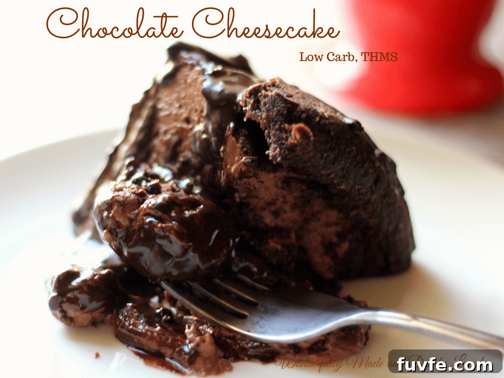 Low Carb Chocolate Cheesecake that is Diabetic friendly.