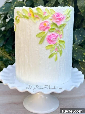 Palette Knife Roses