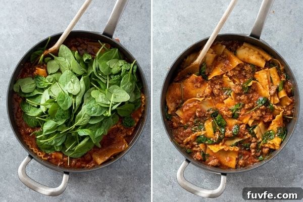 skillet-lasagna-process-collage-3