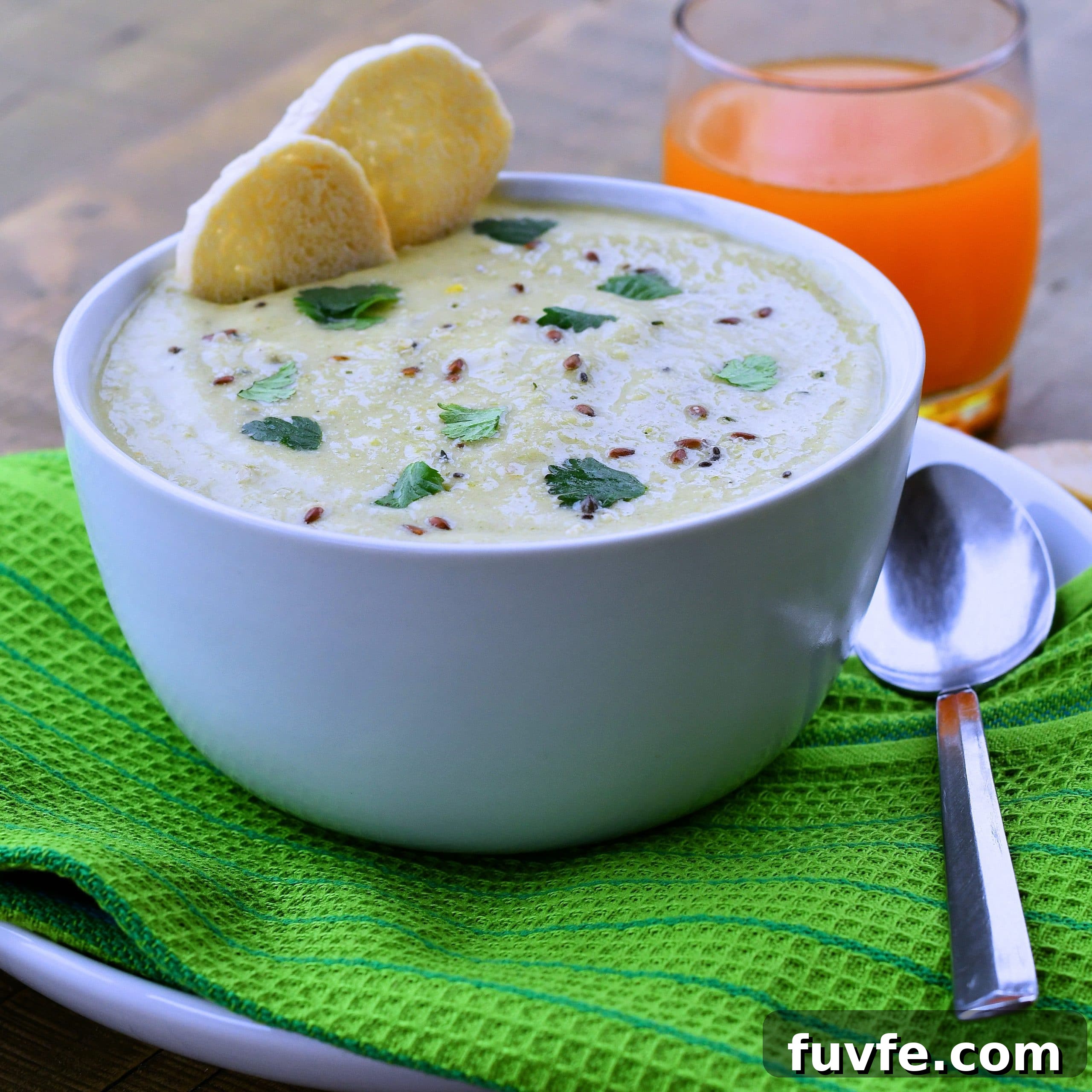 Vegan Cream of Celery Soup Recipe — Smooth, Savory, Dairy-Free 12 24Bite: Vegan Cream of Celery Soup Recipe by Christian Guzman