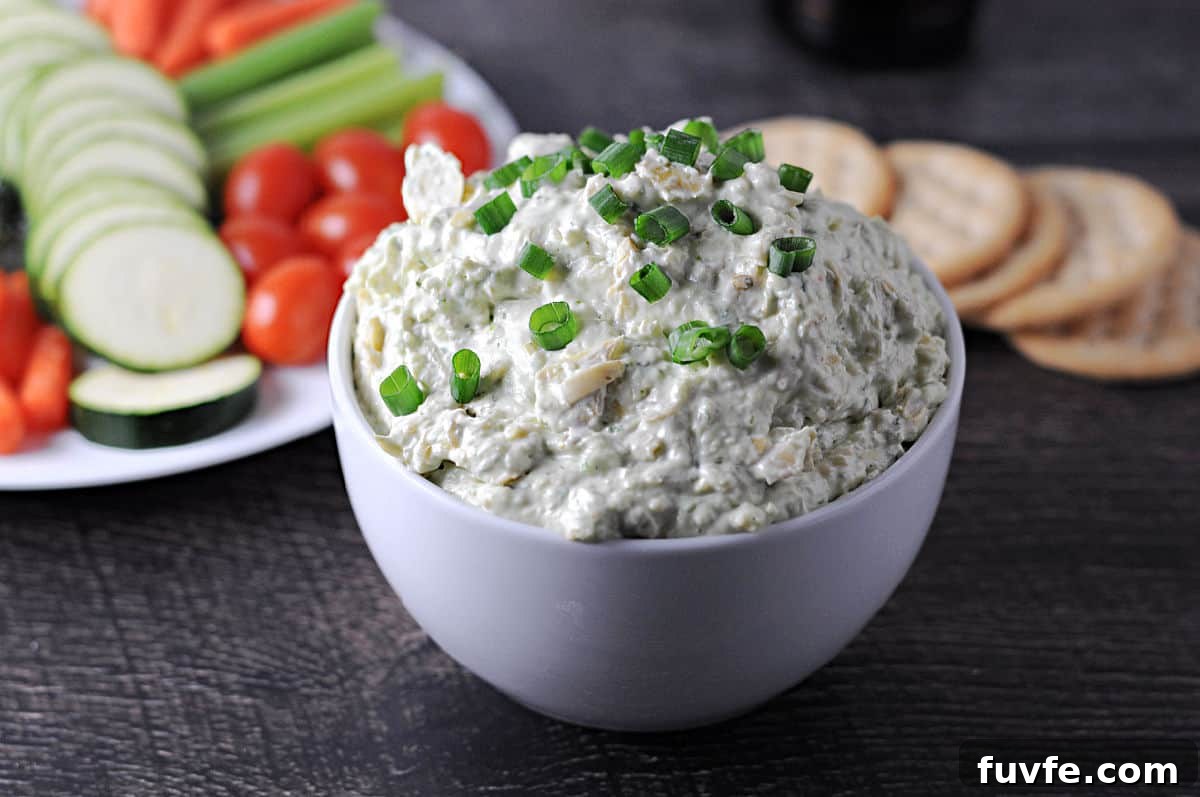 Jalapeno Artichoke Dip.