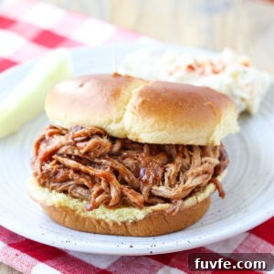 Slow Cooker BBQ Pulled Pork Tenderloin