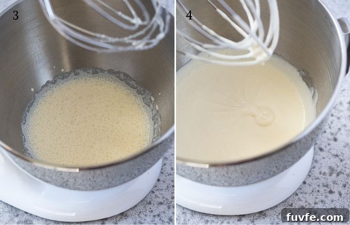 How to Make Homemade Whipped Cream for Stable, Fluffy Results 6 How to make homemade whipped cream process collage 2