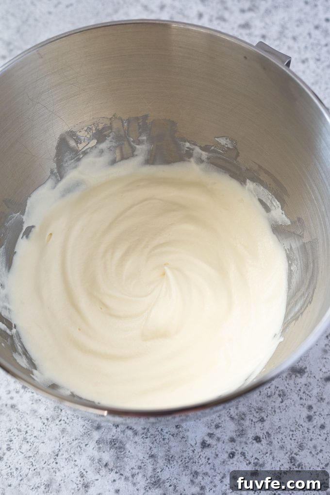 How to Make Homemade Whipped Cream for Stable, Fluffy Results 7 Whipped cream in a mixing bowl