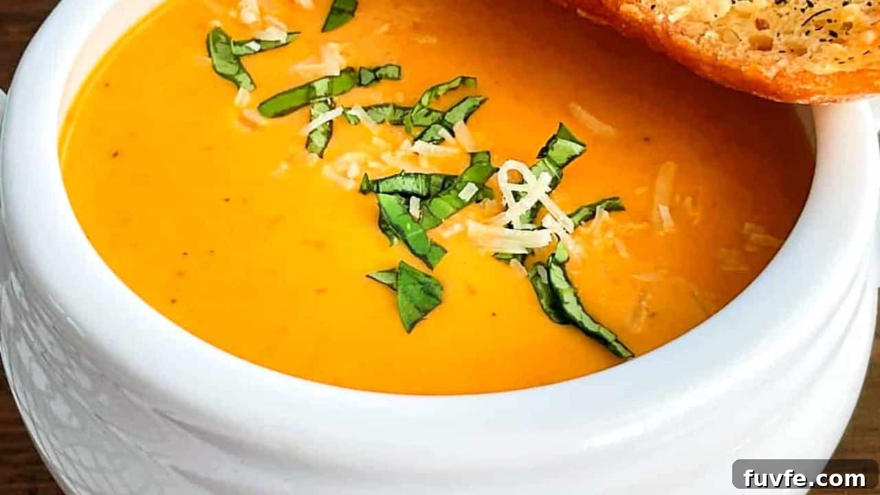 Roasted Heirloom Tomato Soup