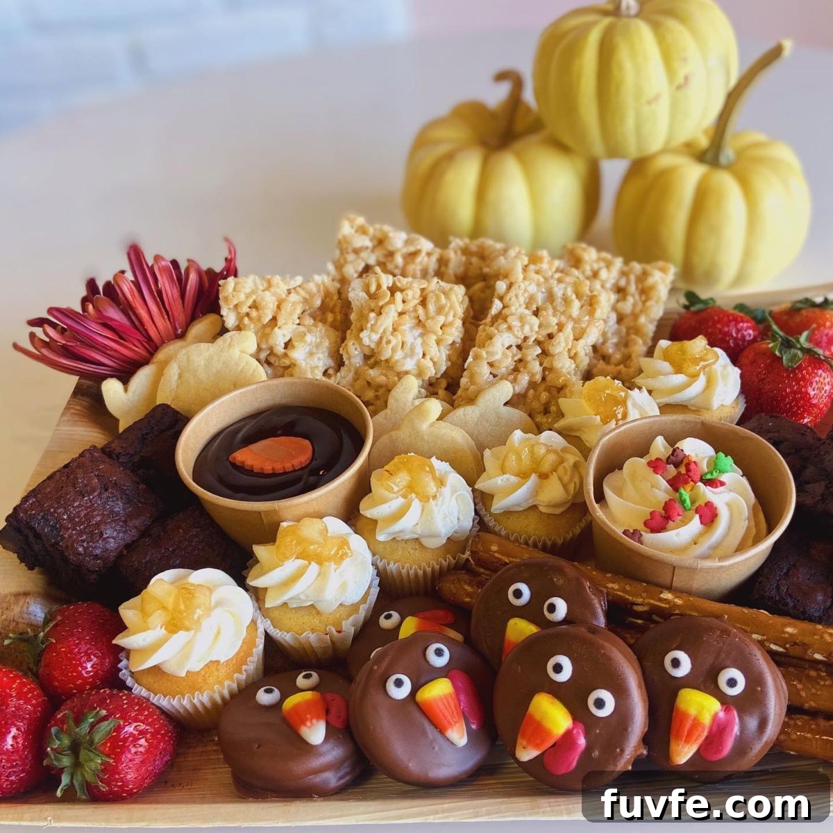 27 Gorgeous Thanksgiving Charcuterie Board Ideas for Entertaining 27 25. Dessert Charcuterie Board