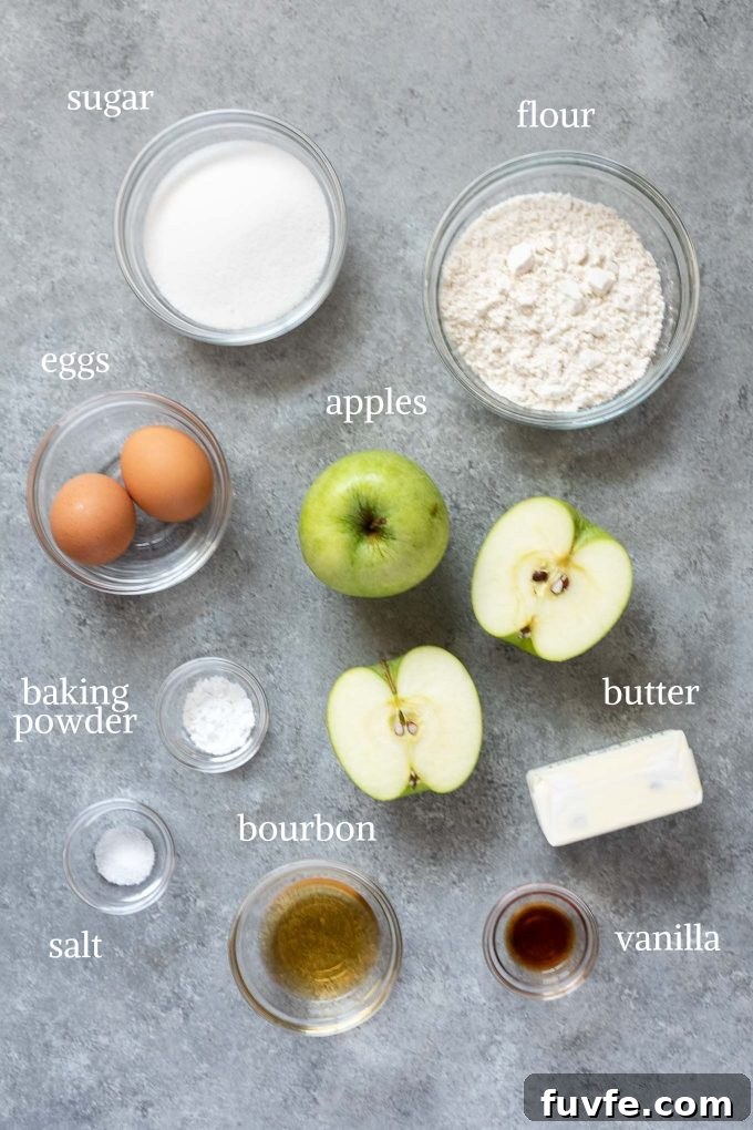 Classic French Apple Cake Recipe with Cinnamon 4 french apple cake recipe ingredients