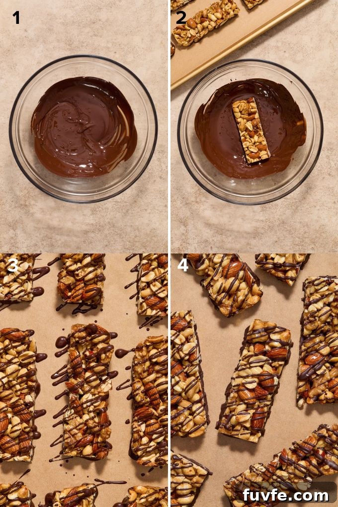 How to make dark chocolate kind bars.