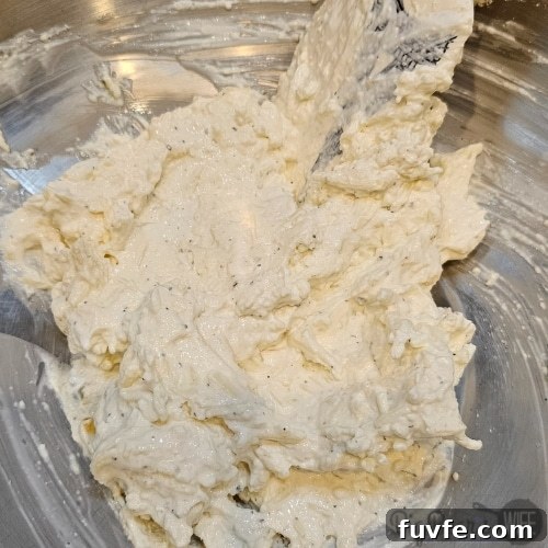 cream cheese mixture