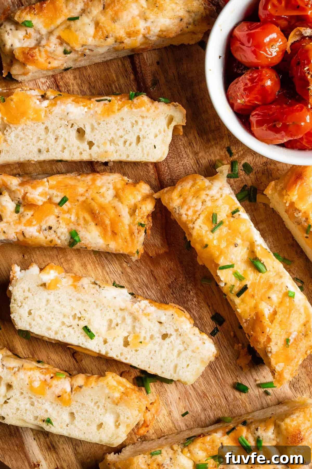 Cheese dip bread with a cheese dip recipe