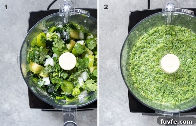 How to make tomatillo salsa collage
