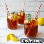 Earl Grey Iced Tea.