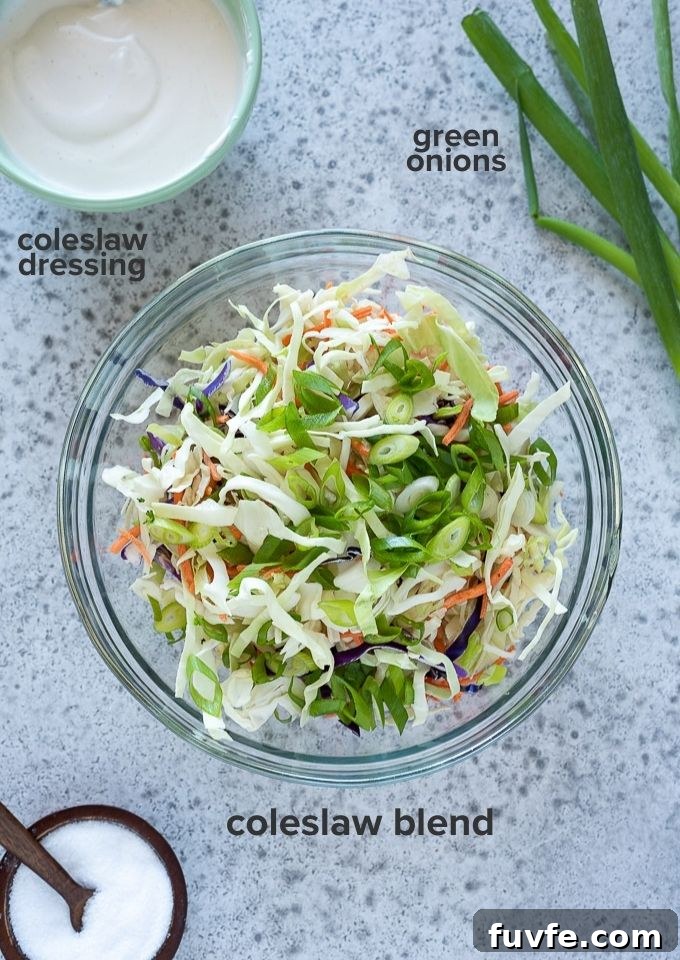 How to Make Classic Coleslaw 4 Coleslaw ingredients