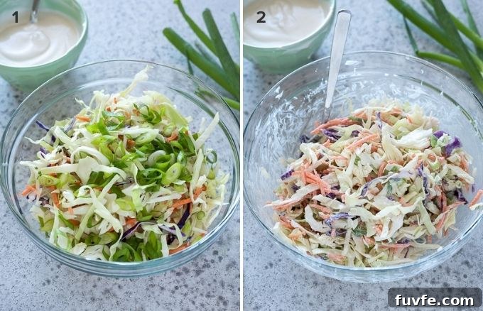 How to Make Classic Coleslaw 5 How to make coleslaw collage