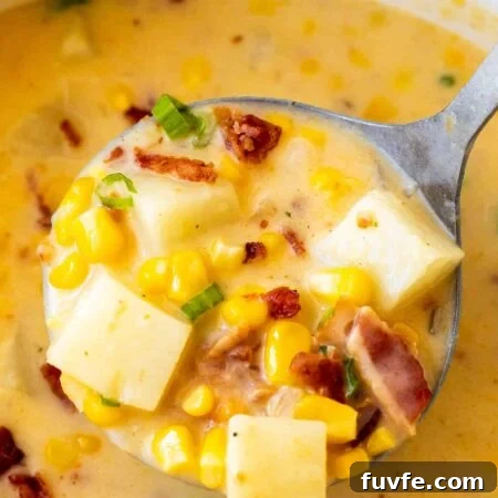 potato corn chowder recipe