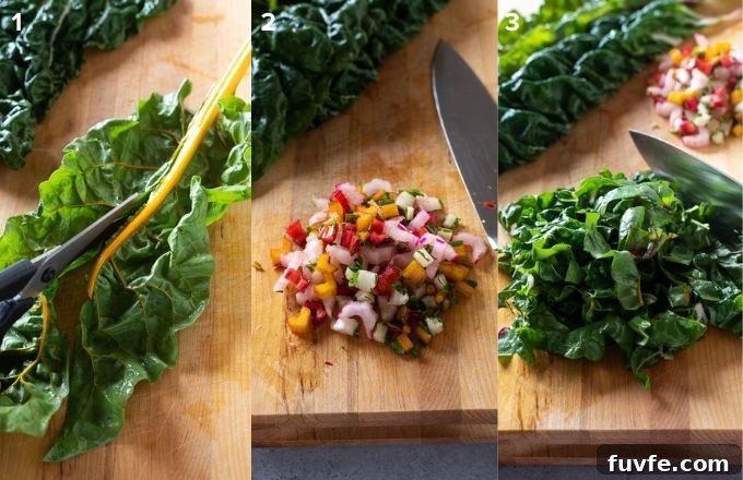 How to prep Swiss chard