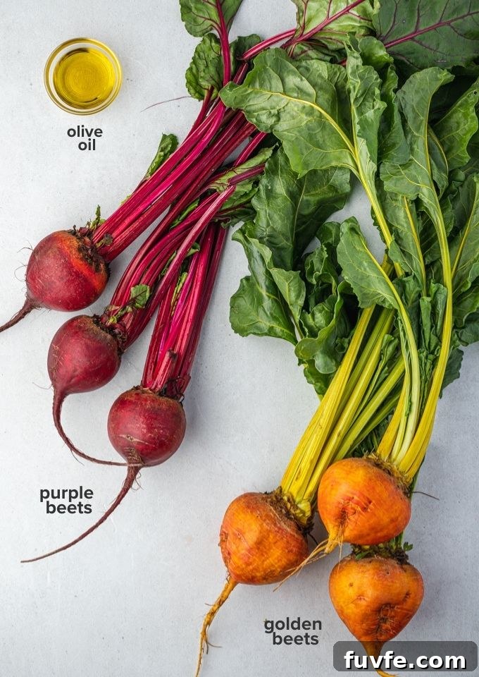 Oven roasted beets ingredients