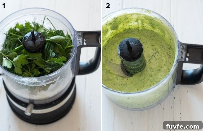 How to make Green Goddess dressing