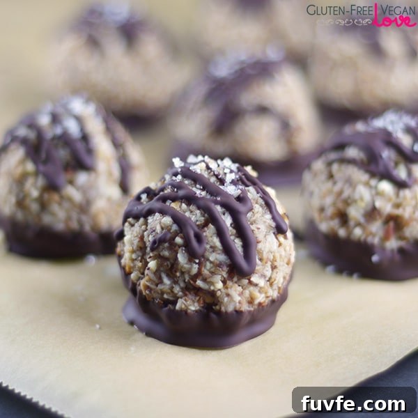 Gluten-Free Vegan German Chocolate Macaroons {with Easy Paleo & Raw Option}