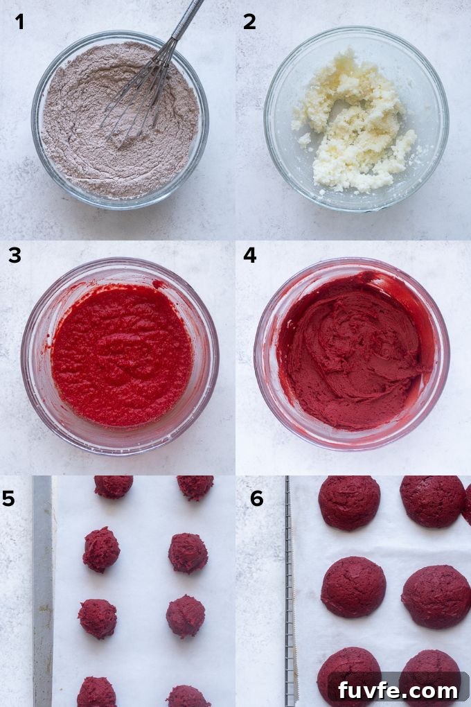 How to make red velvet whoopie pies.