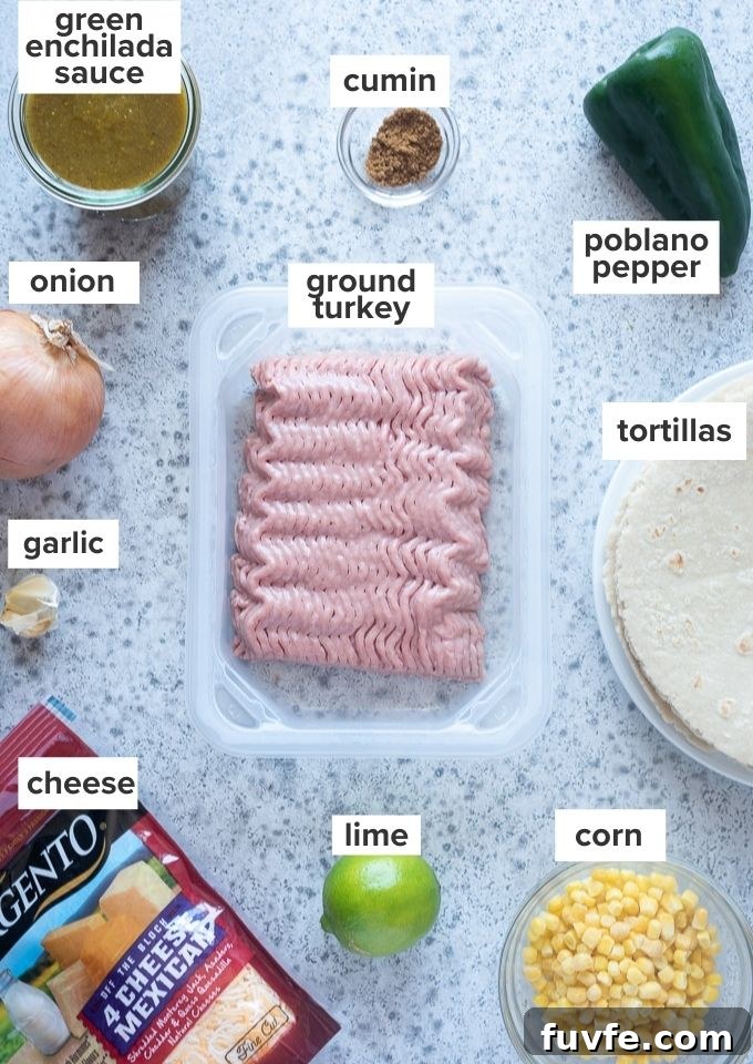Green enchilada recipe ingredients