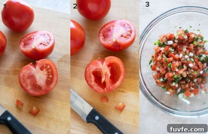 How to make pico de gallo
