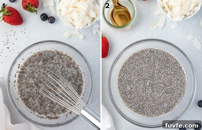 How to make chia seed pudding