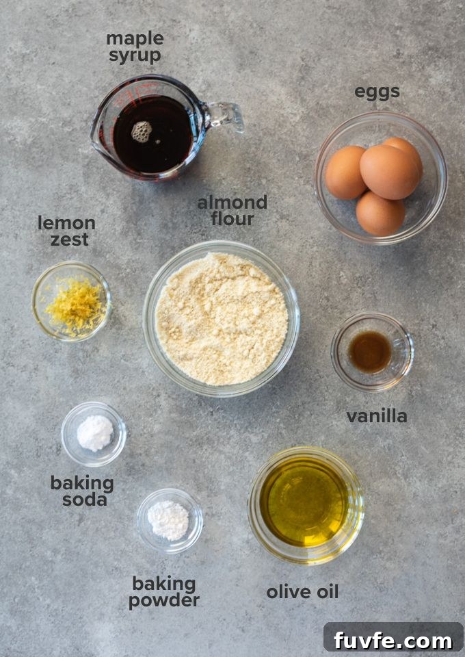 Gluten-Free Almond Flour Cake Recipe 4 Almond flour cake ingredients