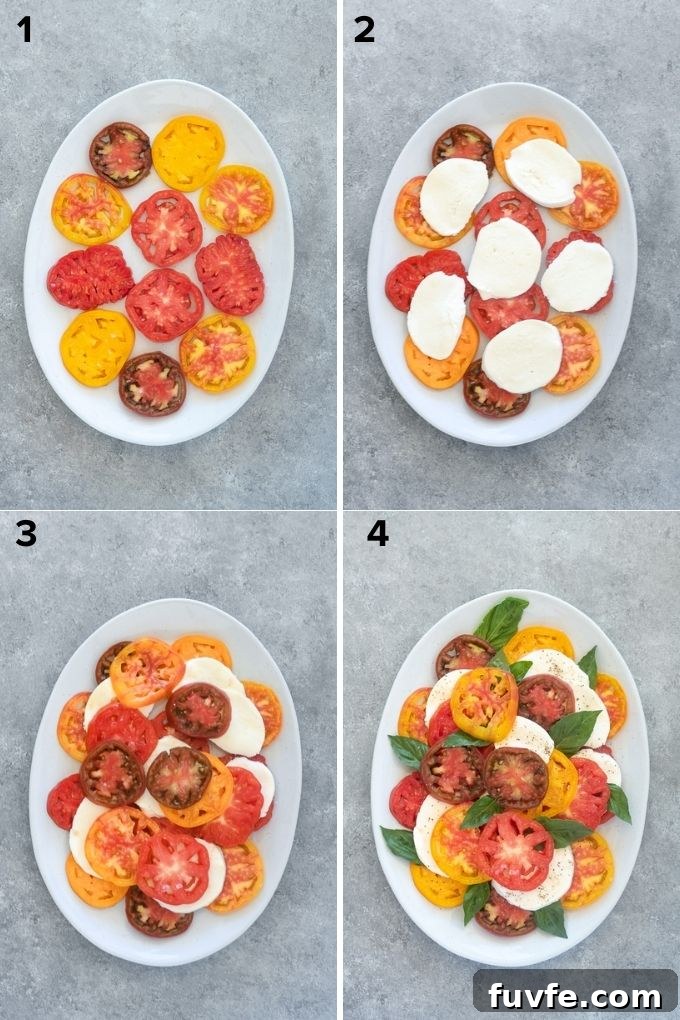 How to make caprese salad