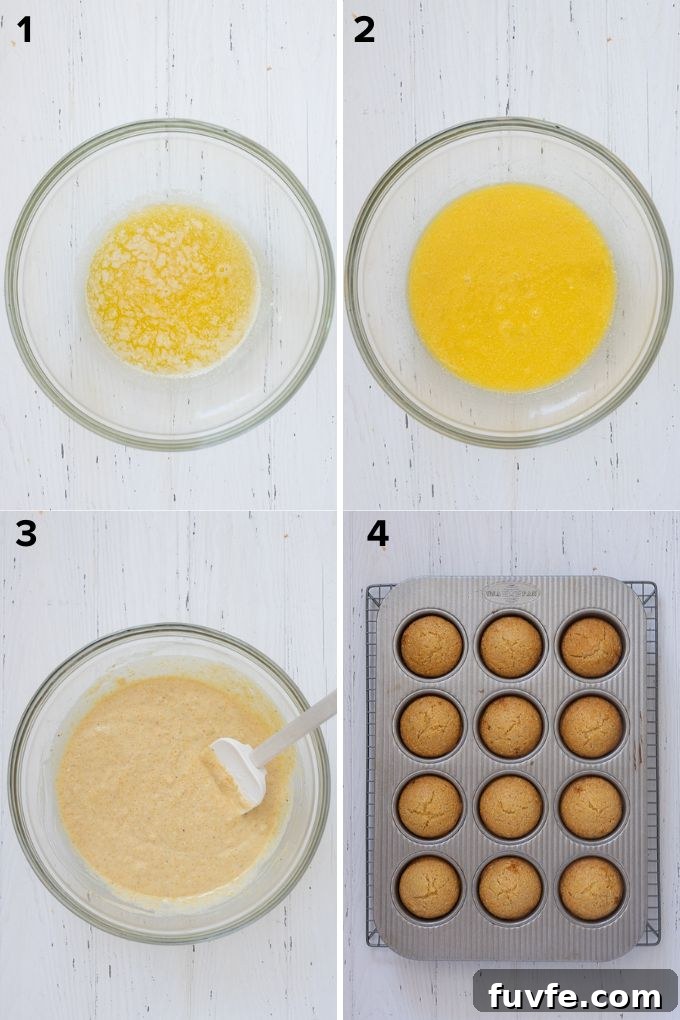 How to make corn muffins