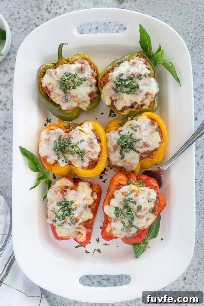 Italian stuffed bell peppers recipe