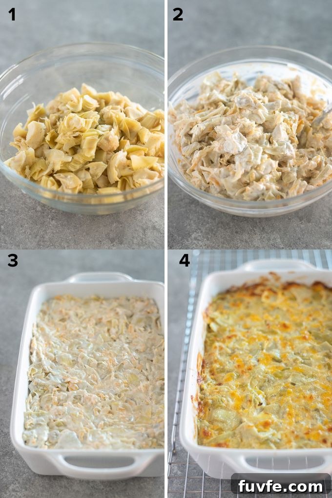 How to make artichoke dip