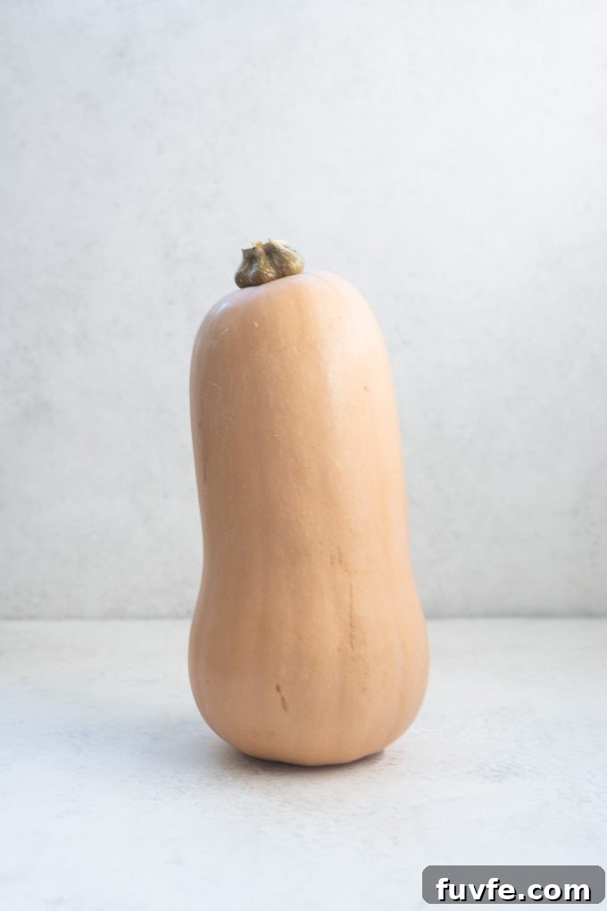 How to Peel, Trim and Cube Butternut Squash for Recipes 3 Butternut squash