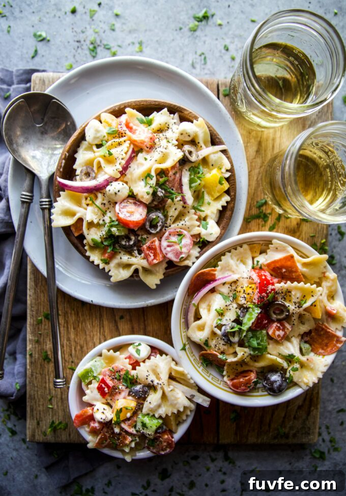Easy Pizza Pasta Salad