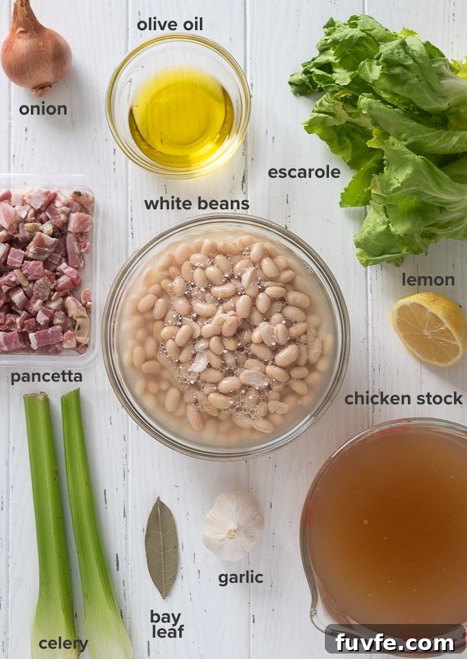 Escarole soup recipe ingredients