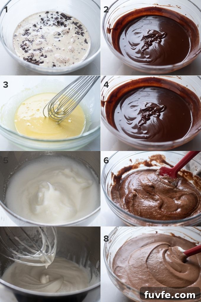 Silky No-Bake Chocolate Mousse Recipe 5 How to make chocolate mousse