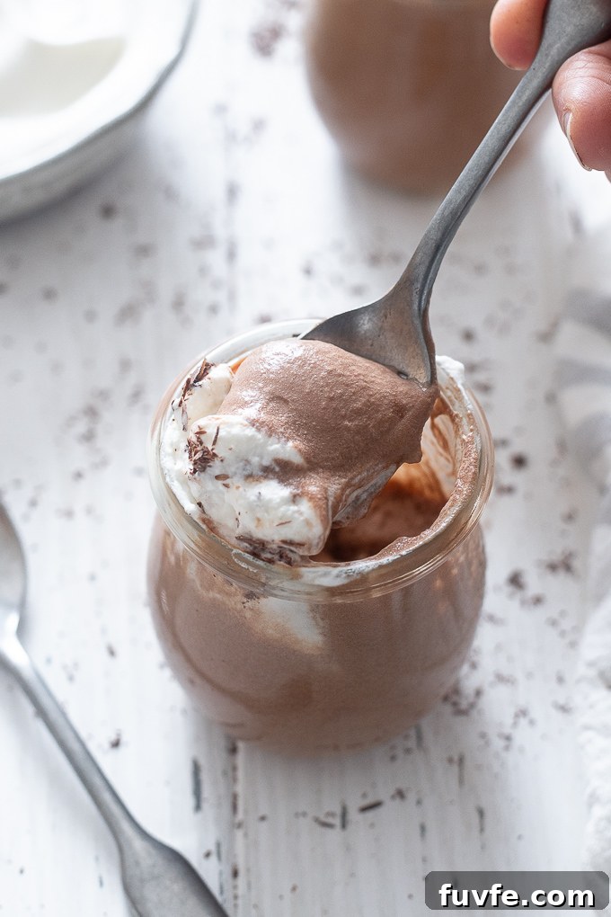 Silky No-Bake Chocolate Mousse Recipe 8 Spoonful of easy chocolate mousse