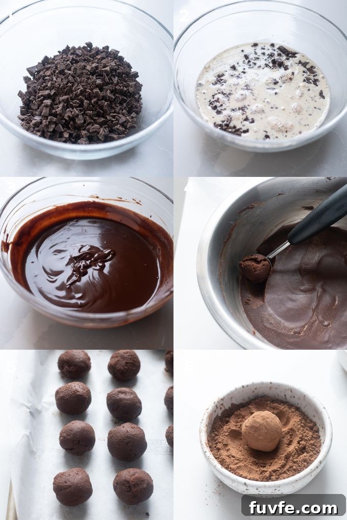 How to make chocolate truffles