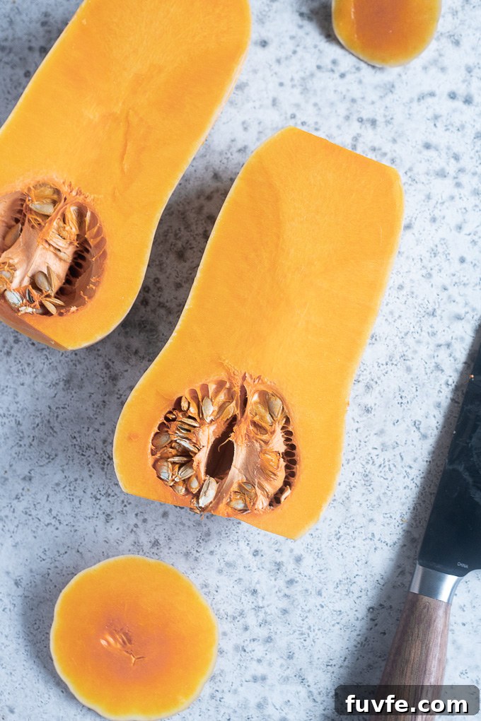 30+ Butternut Squash Recipes for Soups, Roasts and Sides 4 Butternut squash cut in half