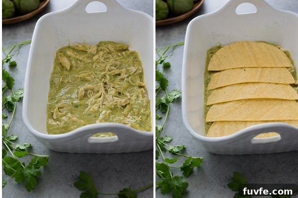 chicken-verde-enchilada-bake-process-collage1