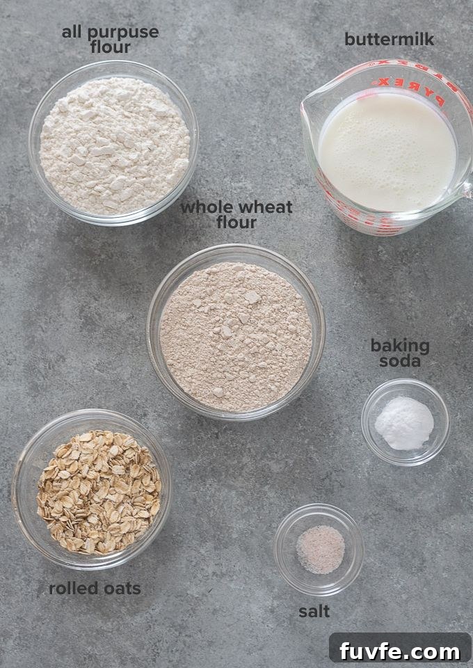 Traditional Irish Brown Soda Bread Recipe 4 Irish brown bread recipe ingredients